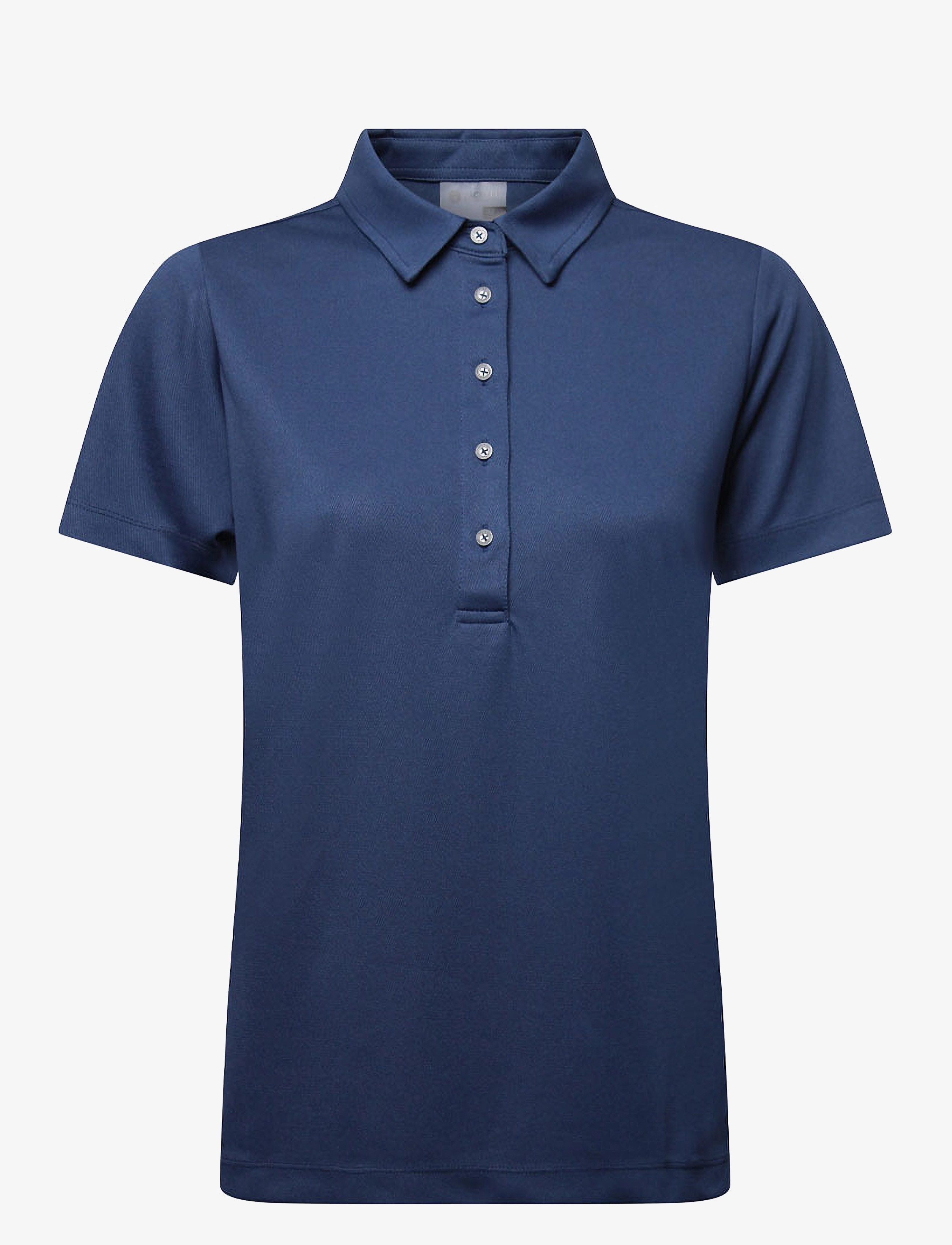 BACKTEE Ladies Performance Polo Navy - S - Damen