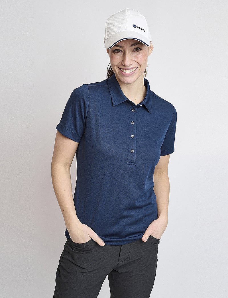BACKTEE - Ladies Performance Polo - oberteile & t-shirts - navy - 0