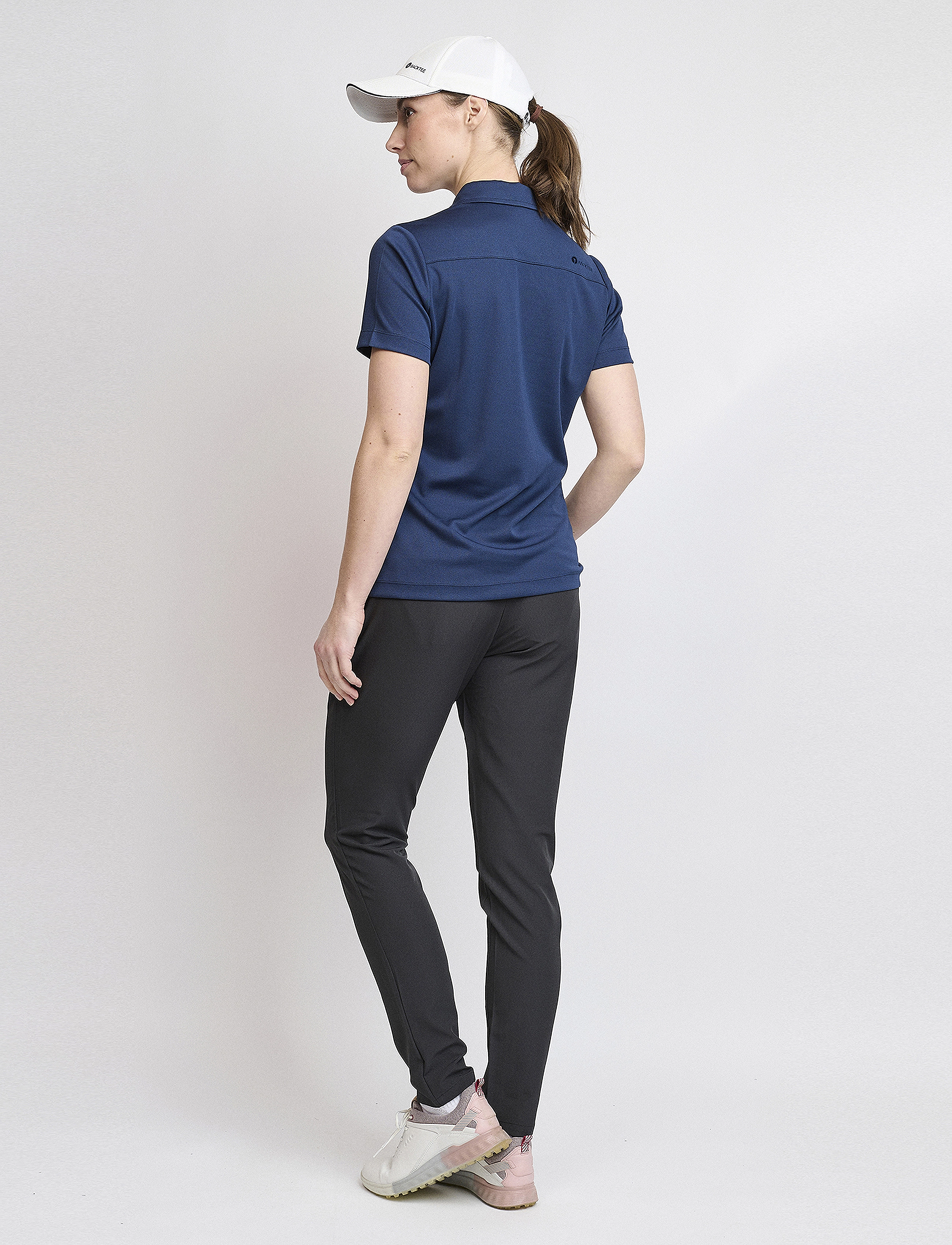BACKTEE - Ladies Performance Polo - polo shirts - navy - 2