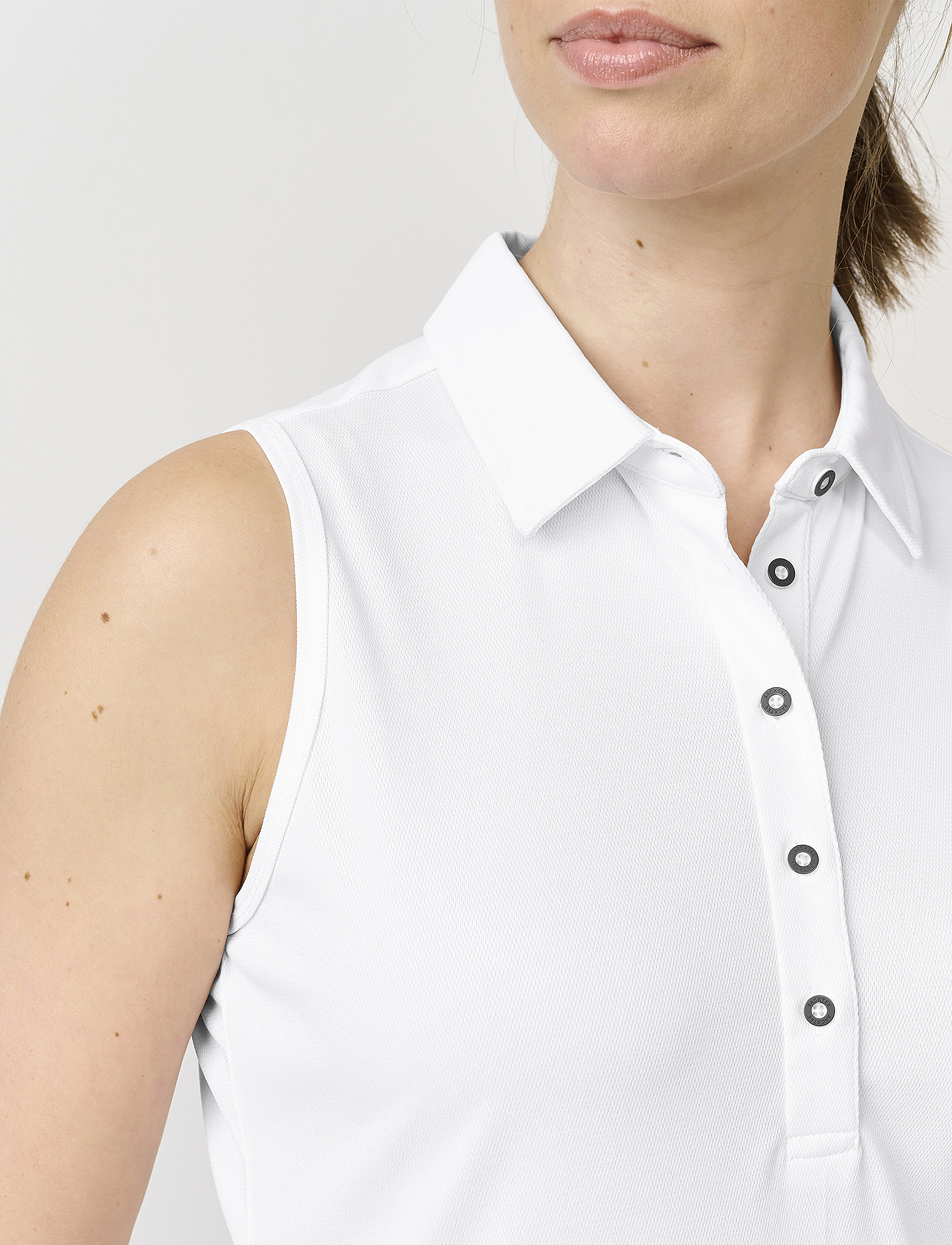 BACKTEE - Ladies Performance Top - toppar & t-shirts - optical white - 4