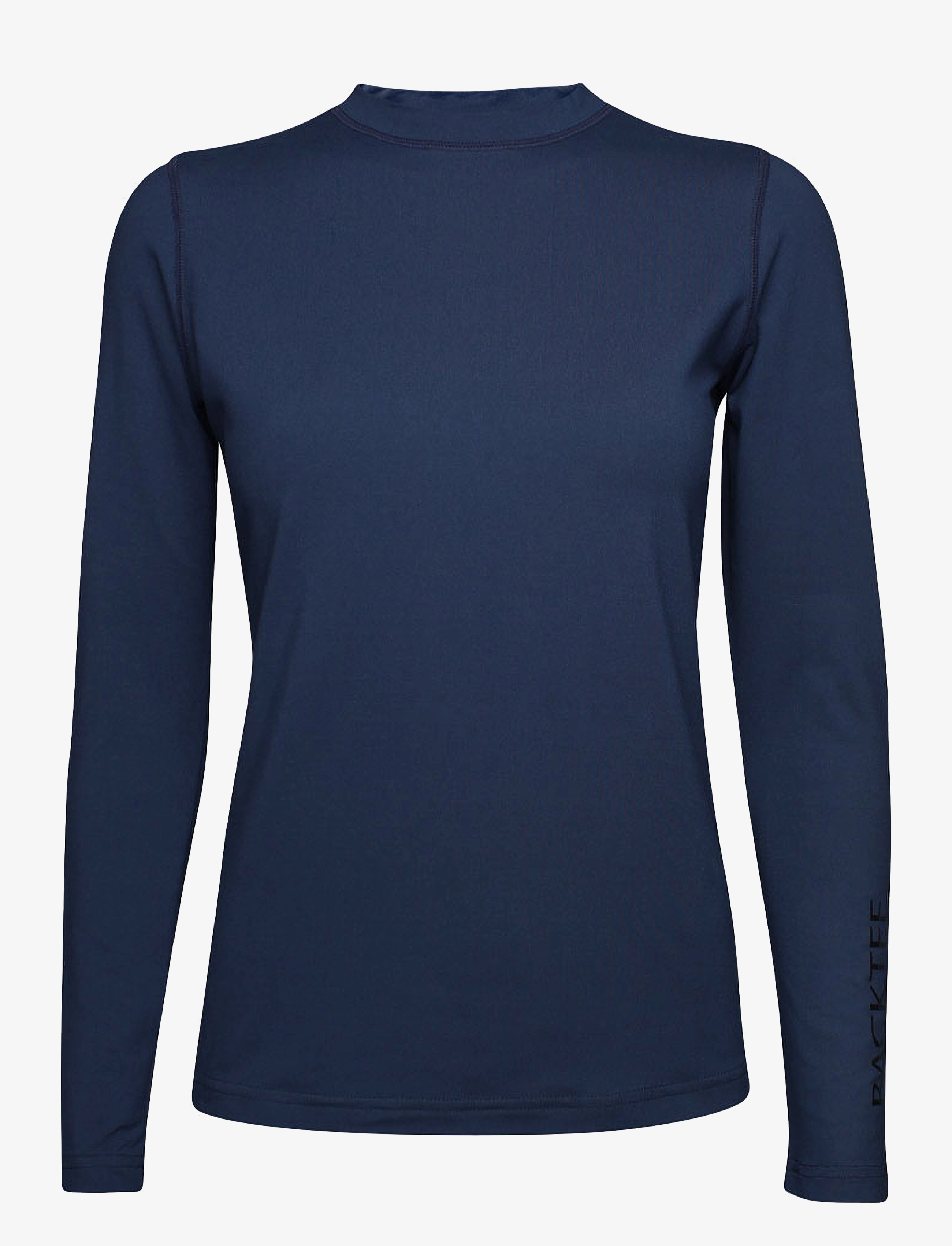 BACKTEE Ladies First Skin Runder Hals Navy - S - Damen