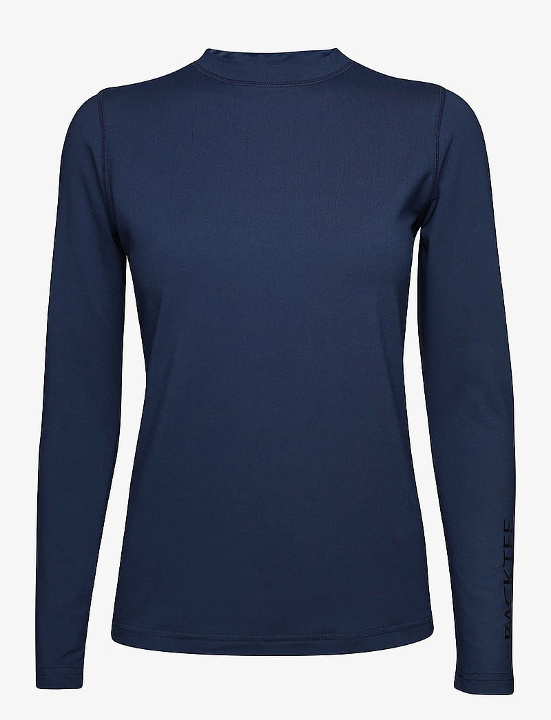 BACKTEE - Ladies First Skin Round Neck - långärmade tröjor - navy - 1