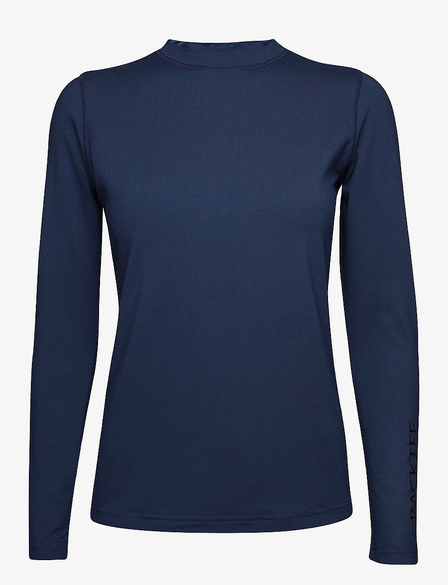 BACKTEE - Ladies First Skin Round Neck - alussärgid ja t-särgid - navy - 1
