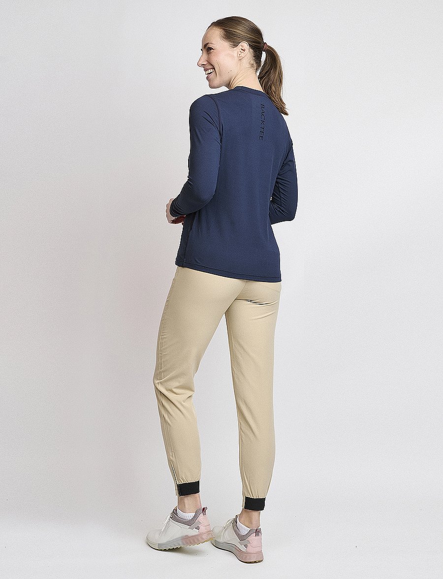 BACKTEE - Ladies First Skin Round Neck - alussärgid ja t-särgid - navy - 2