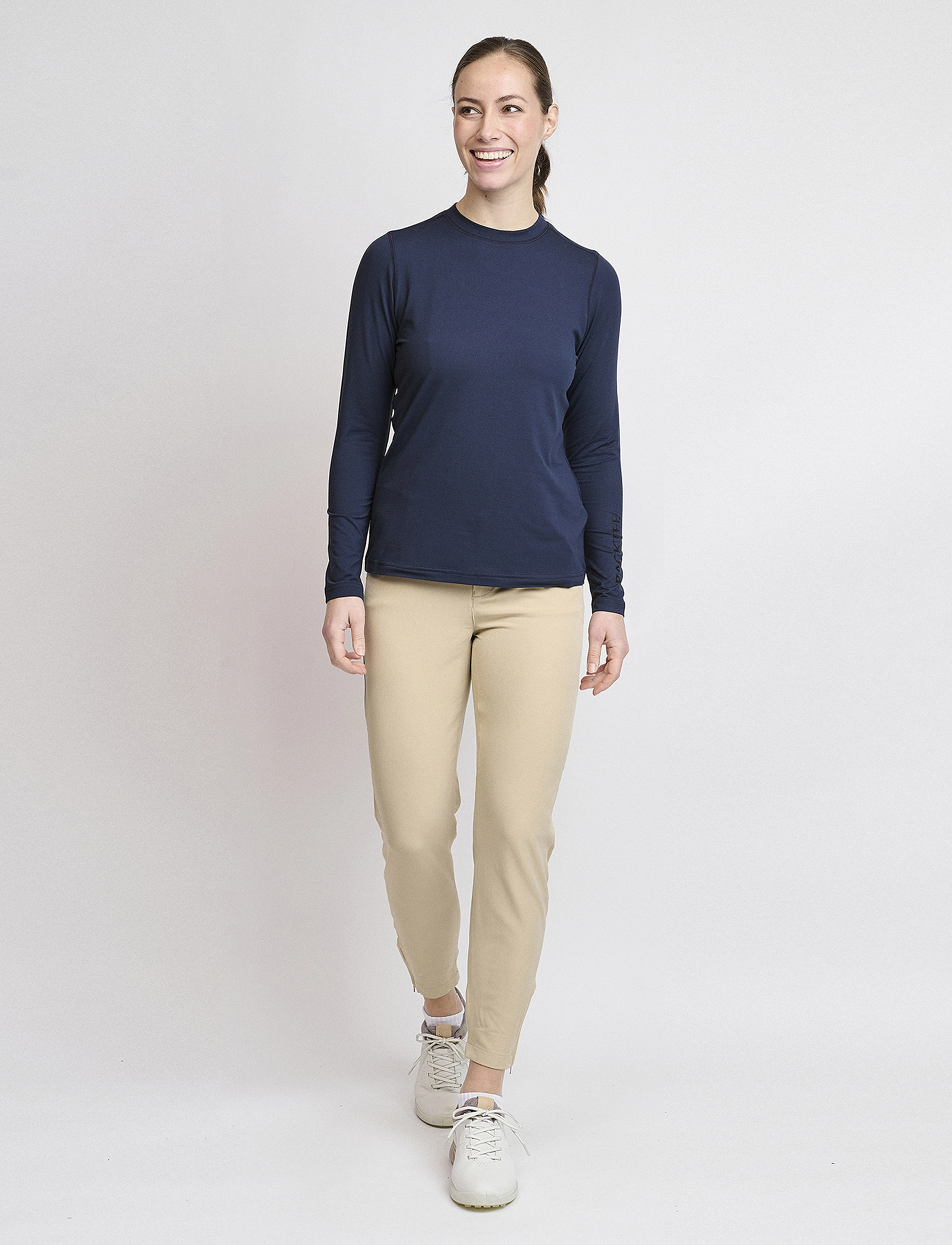 BACKTEE - Ladies First Skin Round Neck - alussärgid ja t-särgid - navy - 3