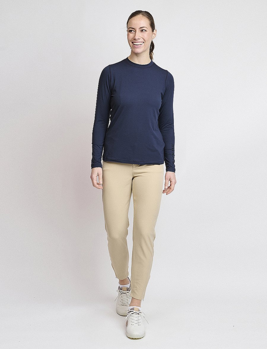 BACKTEE - Ladies First Skin Round Neck - alussärgid ja t-särgid - navy - 3
