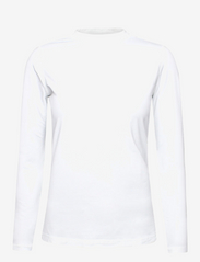 BACKTEE - Ladies First Skin Round Neck - langermede topper - optical white - 1