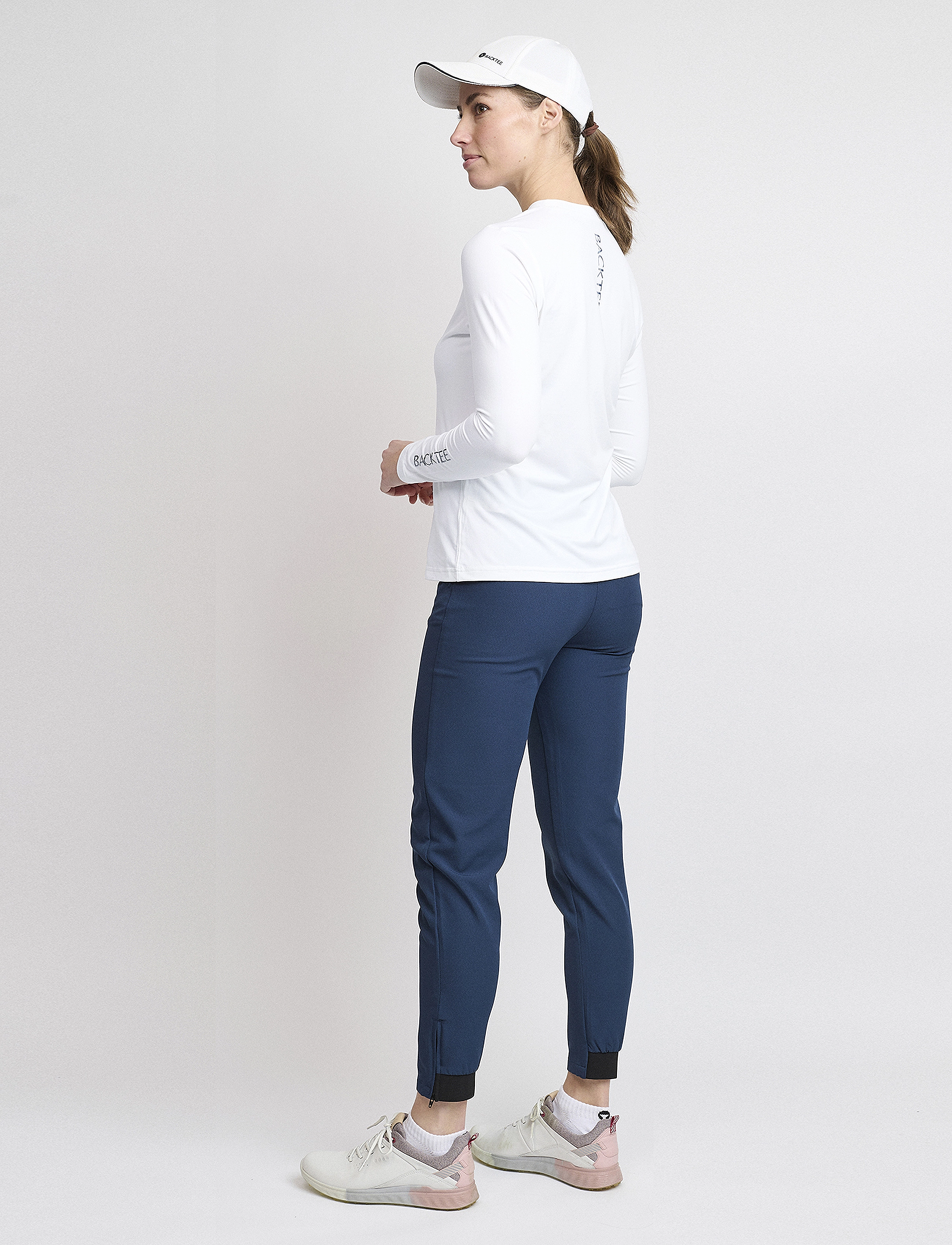 BACKTEE - Ladies First Skin Round Neck - longsleeved tops - optical white - 2