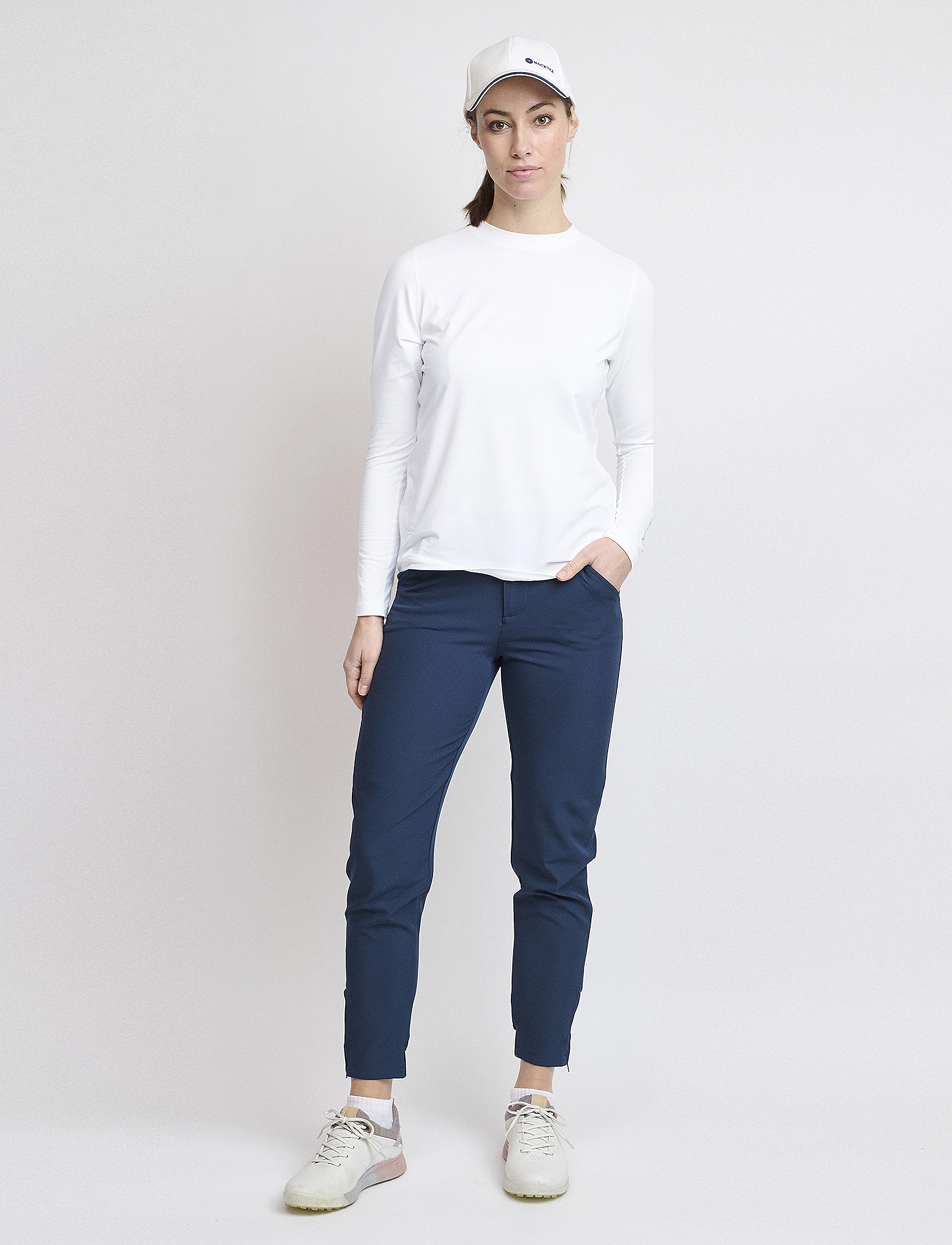 BACKTEE - Ladies First Skin Round Neck - longsleeved tops - optical white - 3