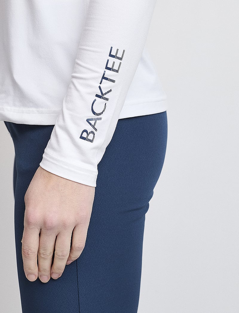 BACKTEE - Ladies First Skin Round Neck - alussärgid ja t-särgid - optical white - 4