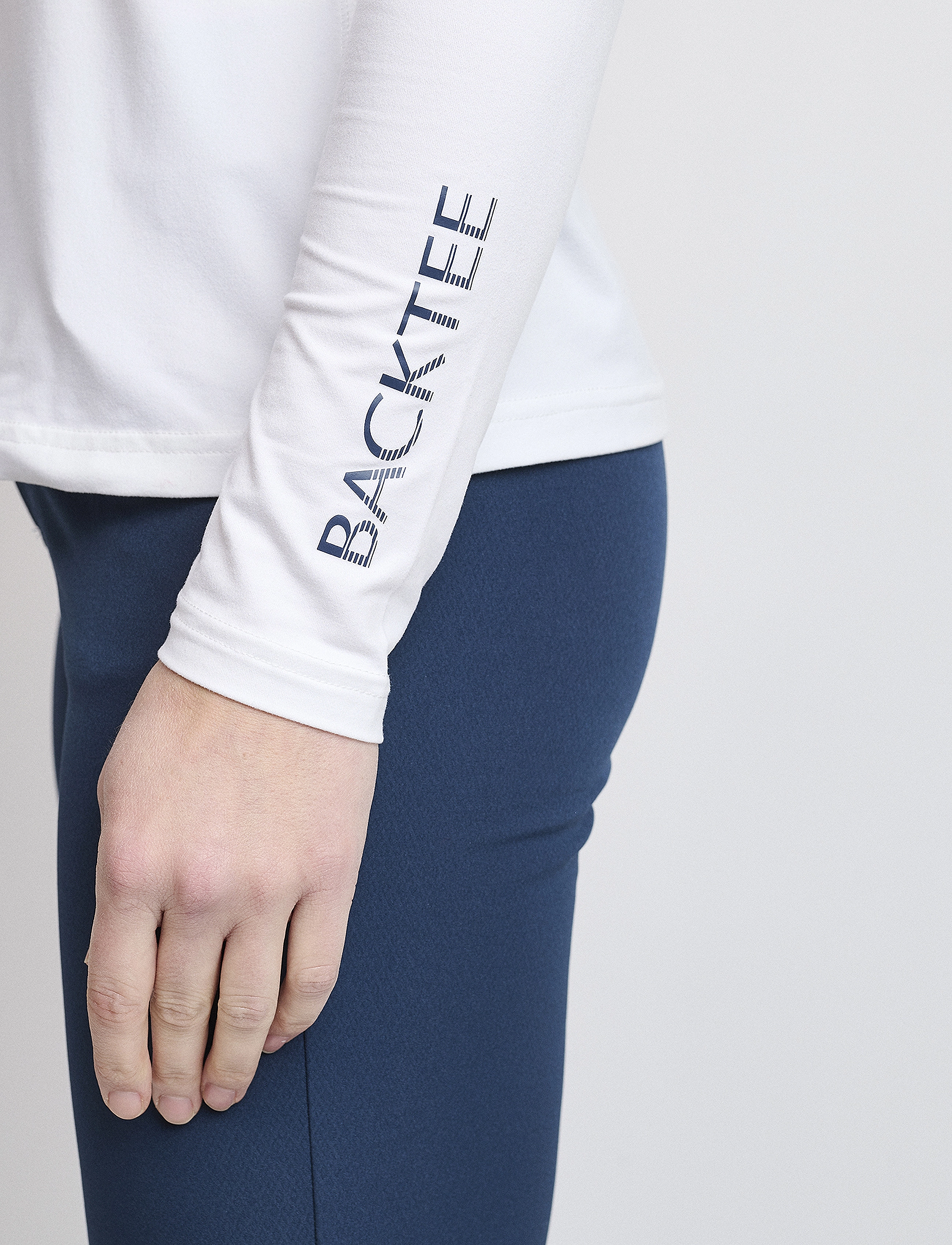 BACKTEE - Ladies First Skin Round Neck - longsleeved tops - optical white - 4