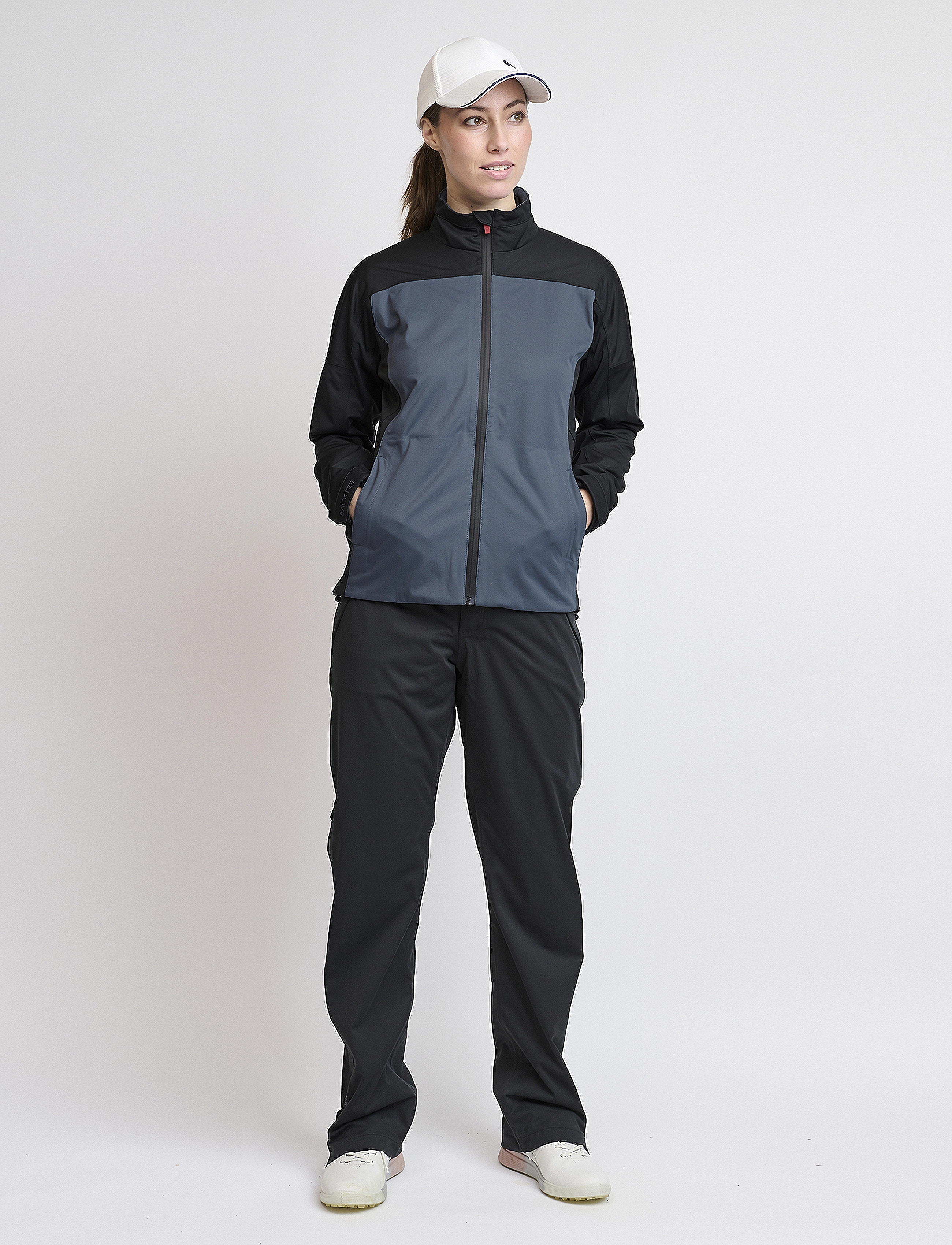 BACKTEE - Ladies 4WS Pro Rain Jacket - golf-jacken - ombre blue - 3
