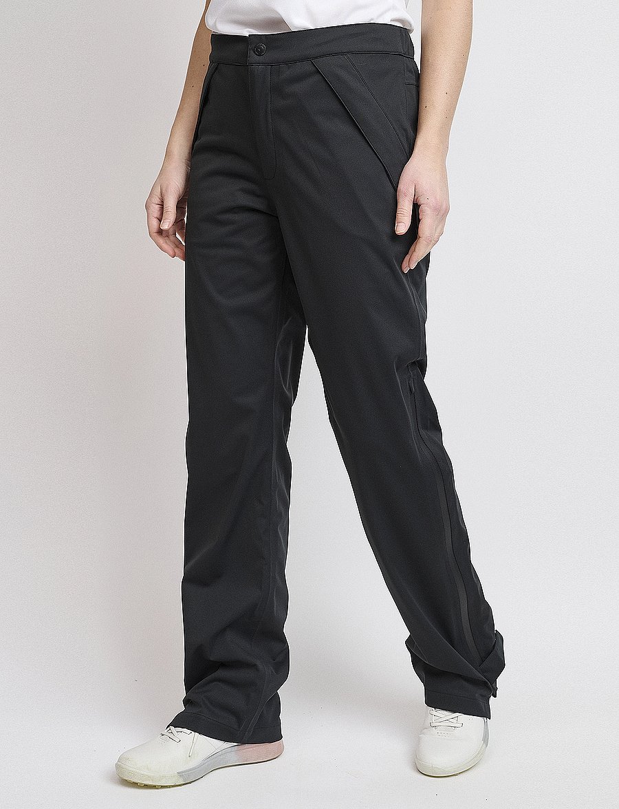 BACKTEE - Ladies 4WS Pro Rain Pants 31" - golfbukser - black - 0