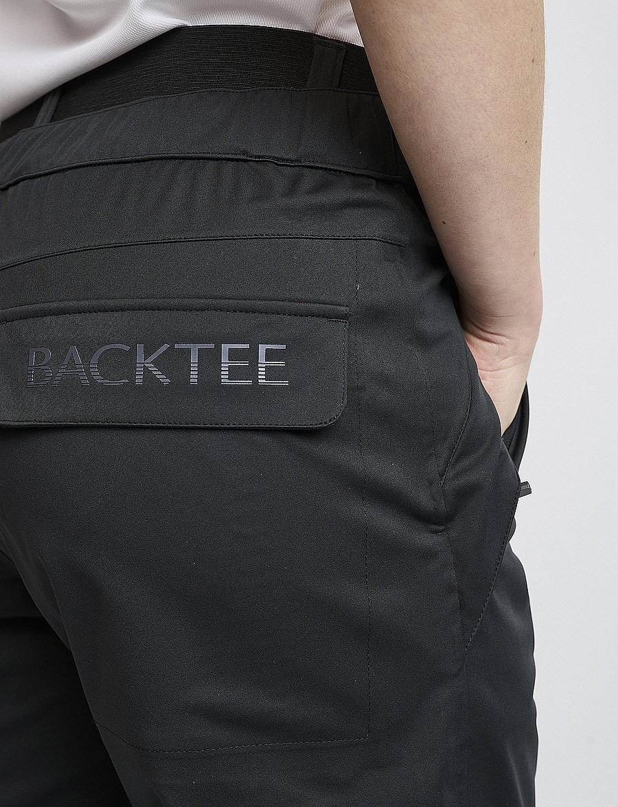 BACKTEE - Ladies 4WS Pro Rain Pants 31" - golfbukser - black - 5