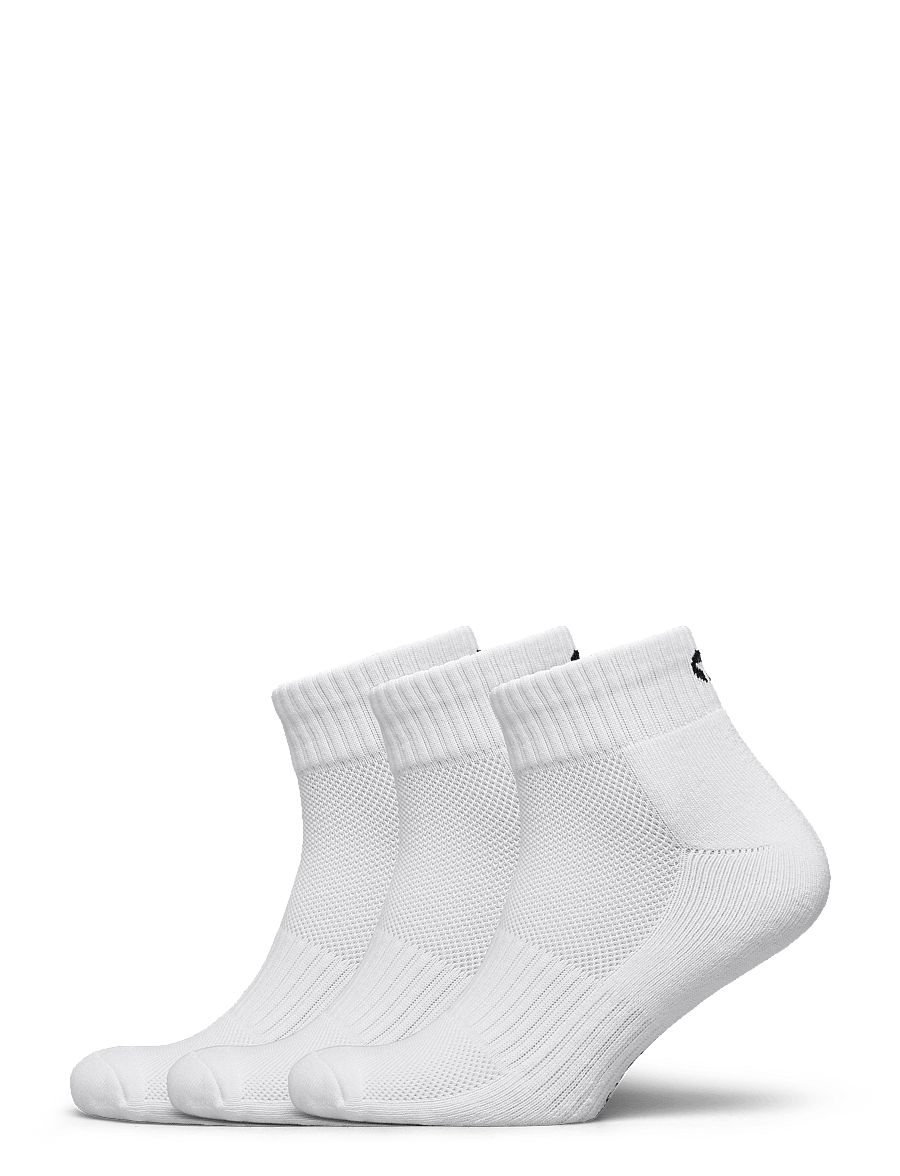 BACKTEE - BACKTEE Ankle Sock (1x3 pairs) - strümpfe - optical white - 0