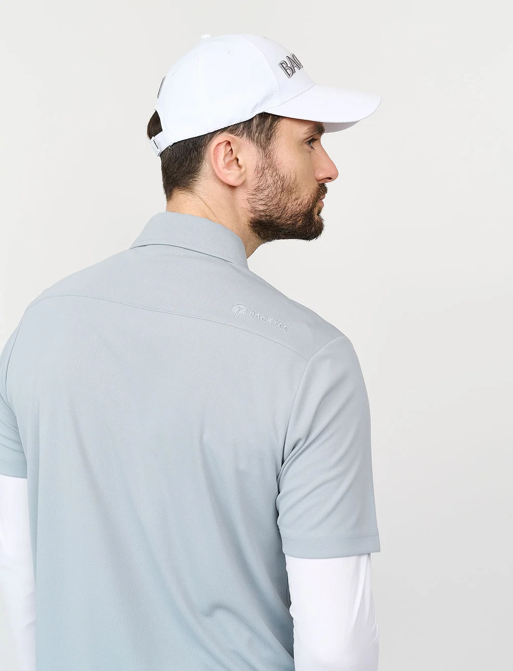 BACKTEE - Mens Performance Polo - oberteile & t-shirts - slate - 4
