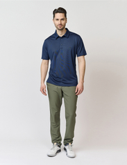 BACKTEE - Mens Performance Polo - short-sleeved polos - navy - 3