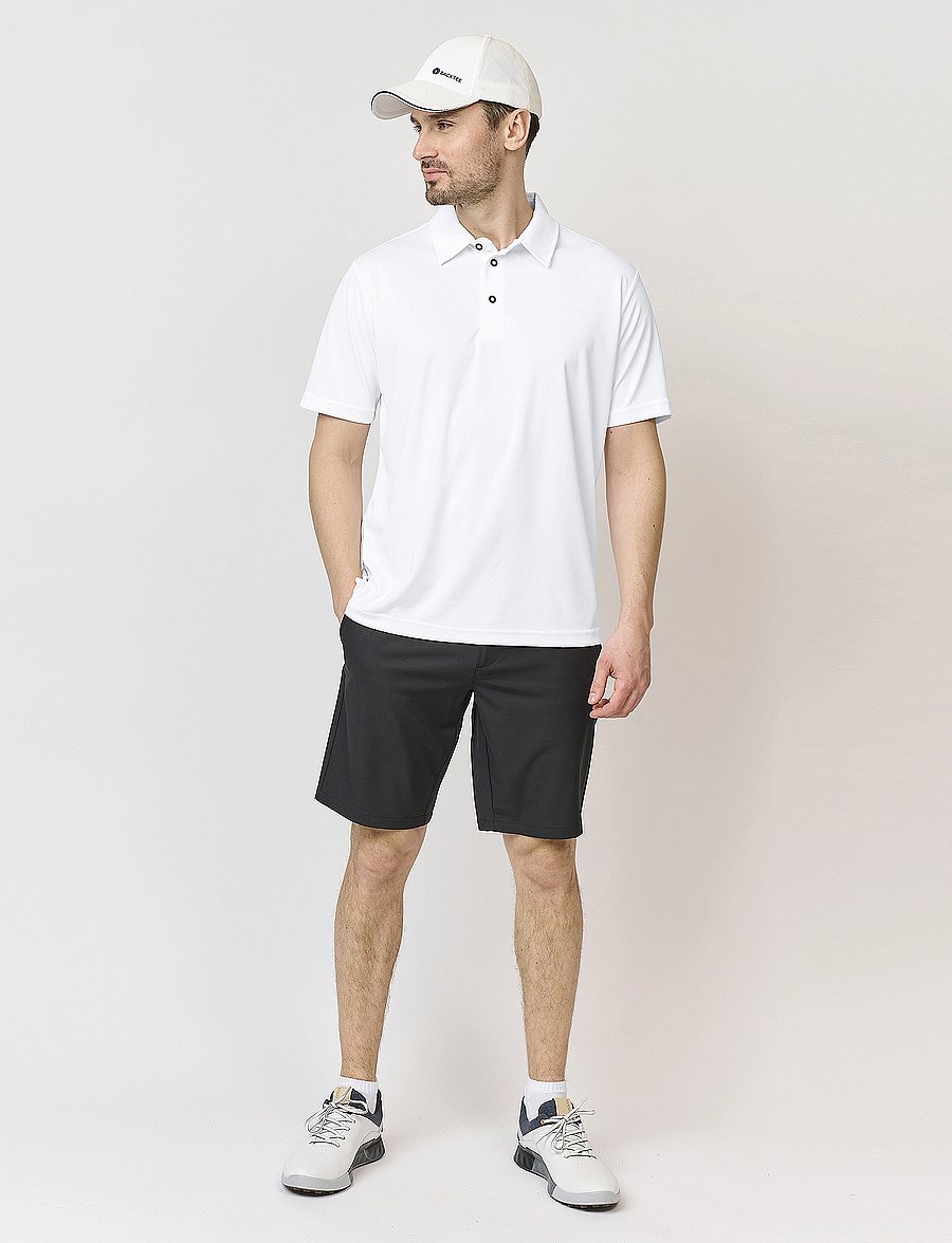 BACKTEE - Mens Performance Polo - oberteile & t-shirts - optical white - 4