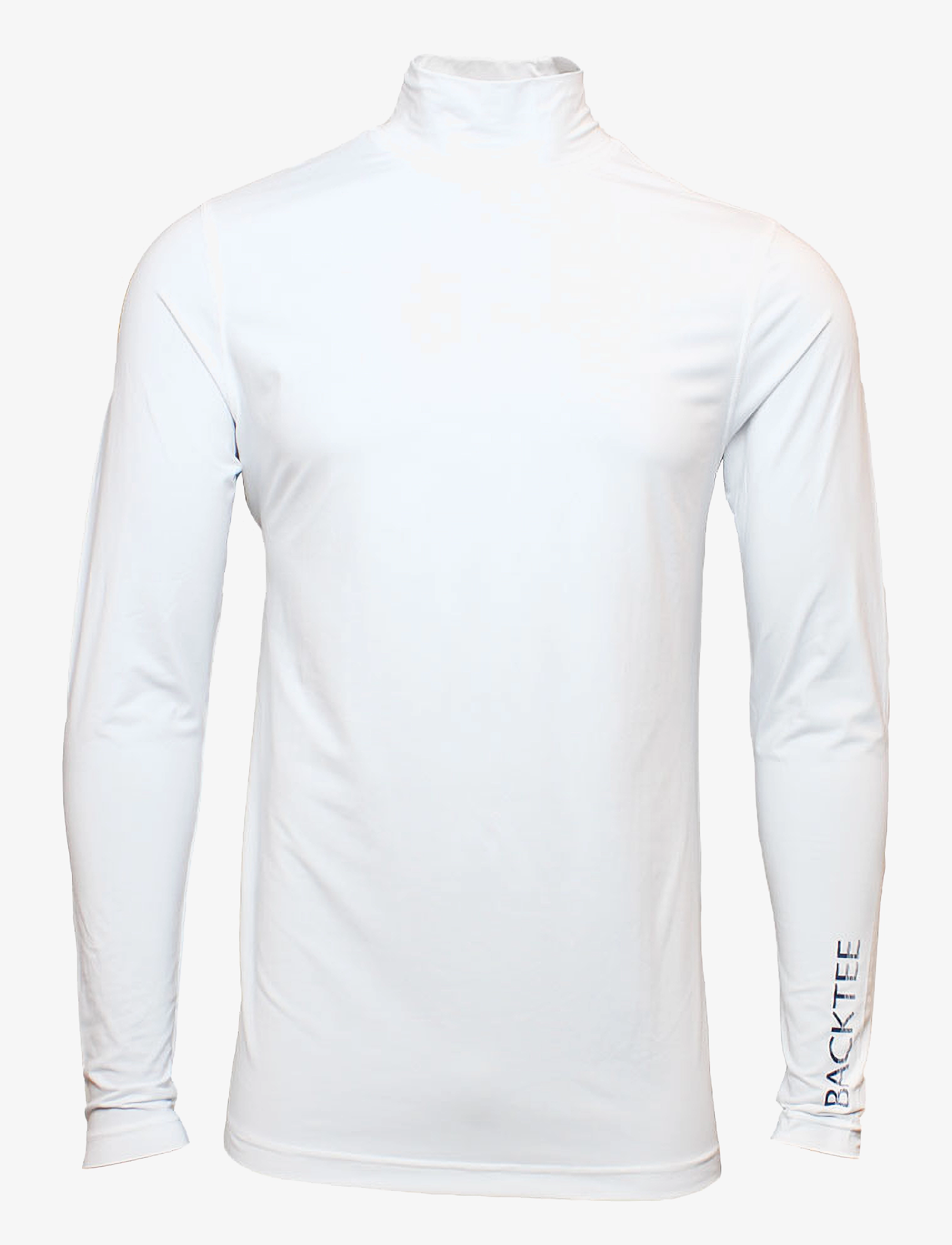 BACKTEE Mens First Skin Turtle Neck Weiß - XXXL - Herren