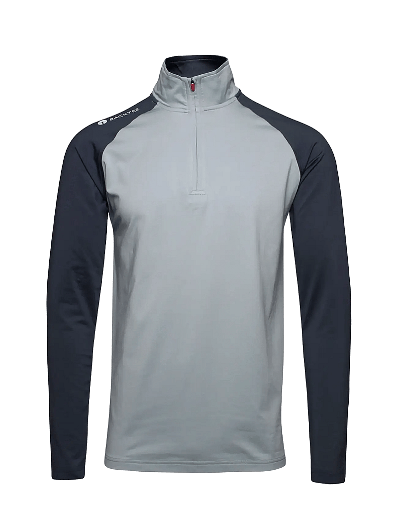 BACKTEE - Mens Zipneck Baselayer - underställströjor - ombre blue - 1