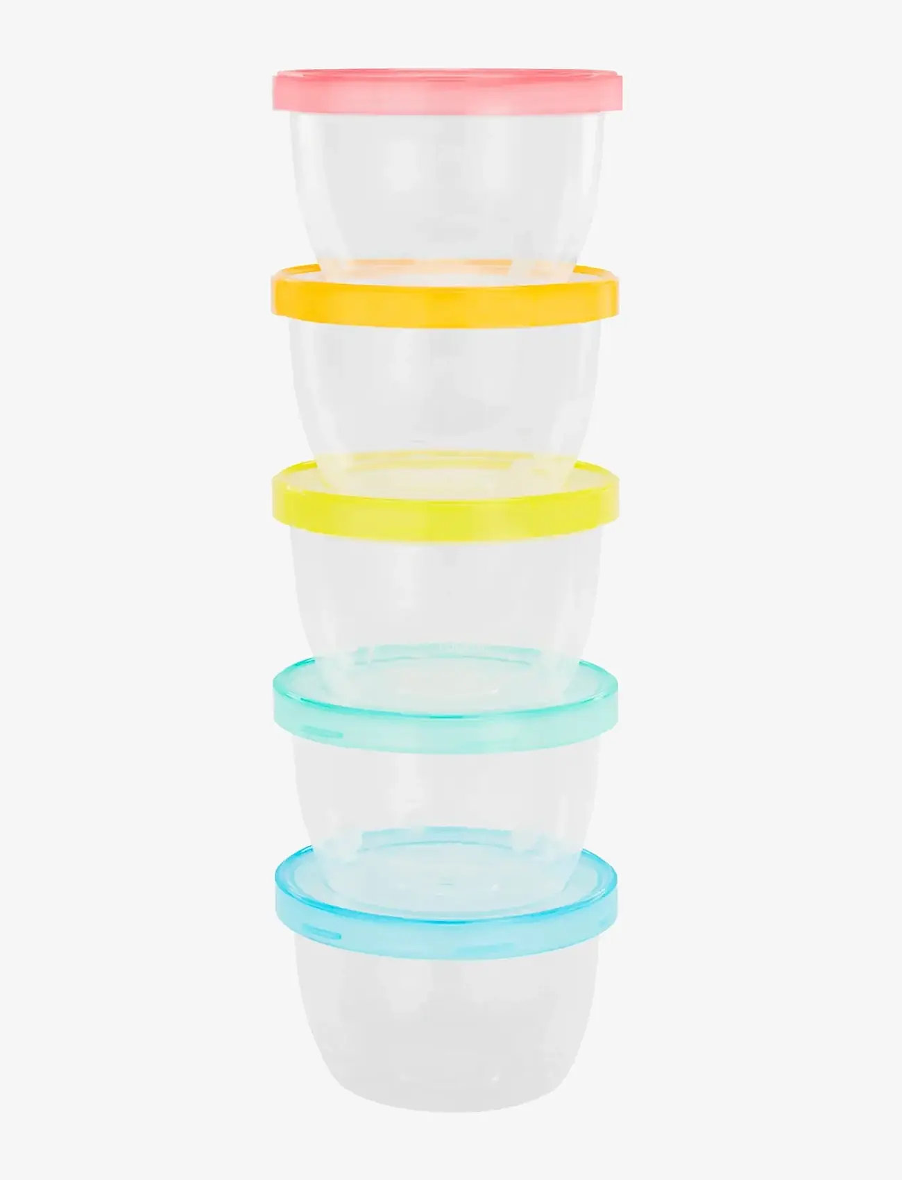 Badabulle - BADABOWLS 5 x 250 ML - baby food containers - multi - 1