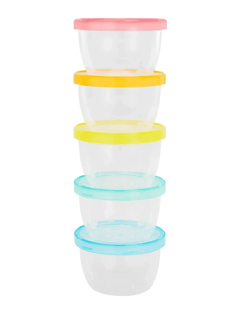 Badabulle - BADABOWLS 5 x 250 ML - beebitoidu anumad - multi - 1