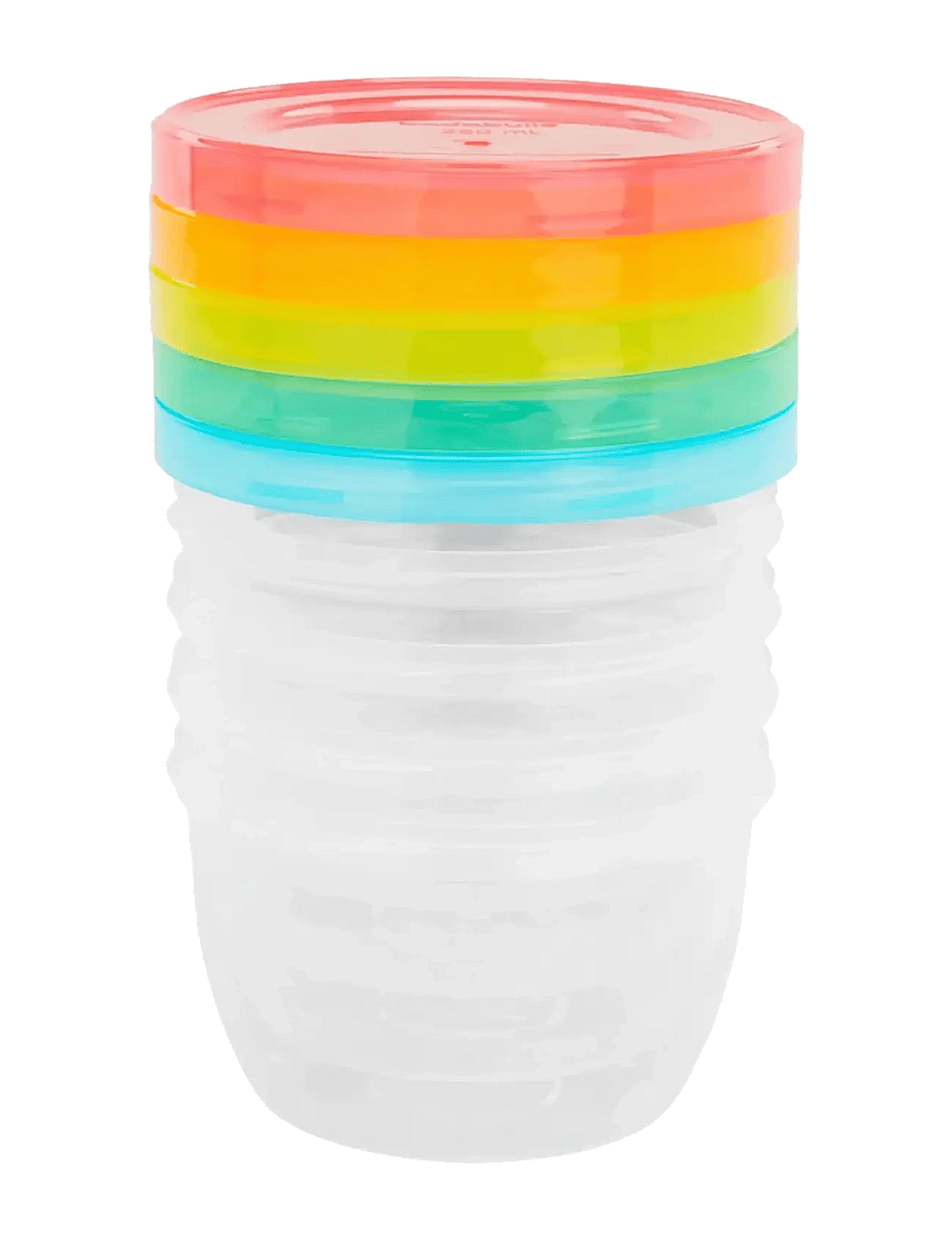 Badabulle - BADABOWLS 5 x 250 ML - contenants de nourriture pour bébé - multi - 2