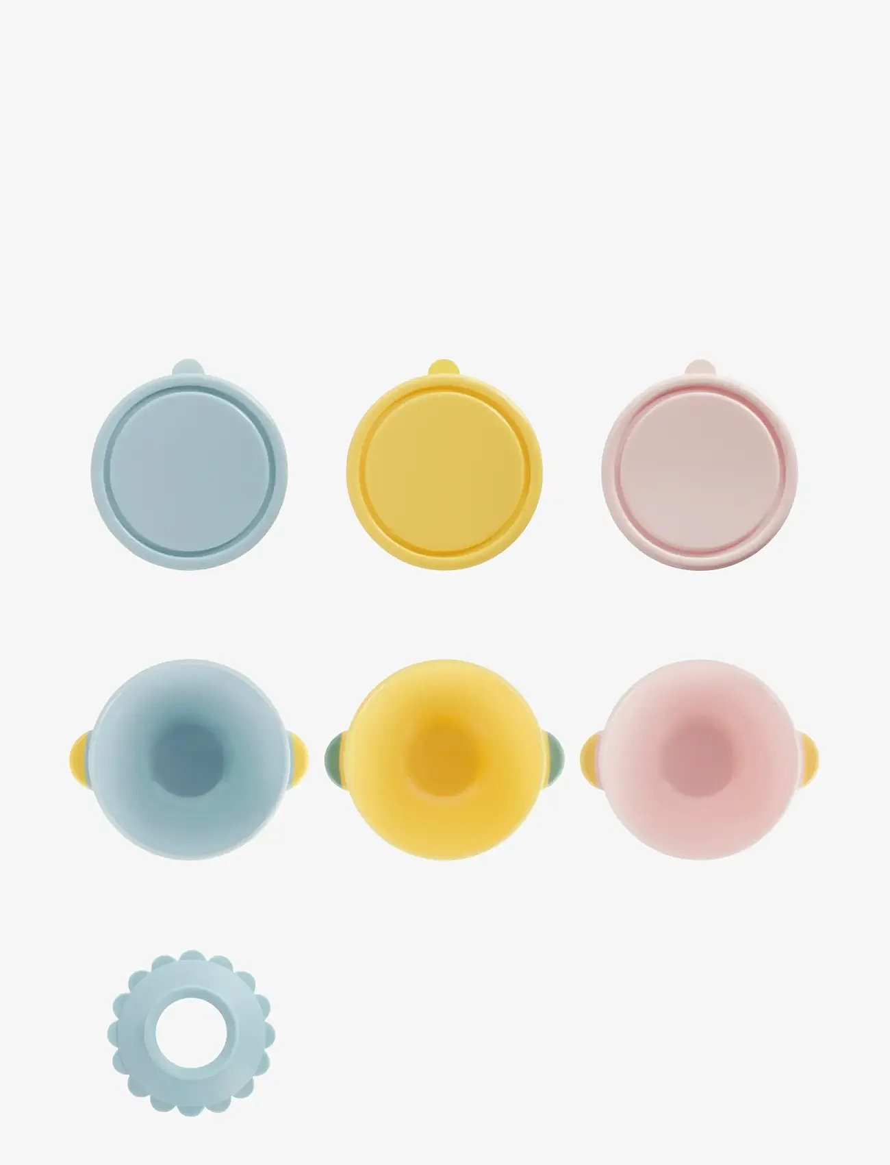 Badabulle - NON-SLIP BOWLS - opbevaringsbøtter til babymad - multi - 2