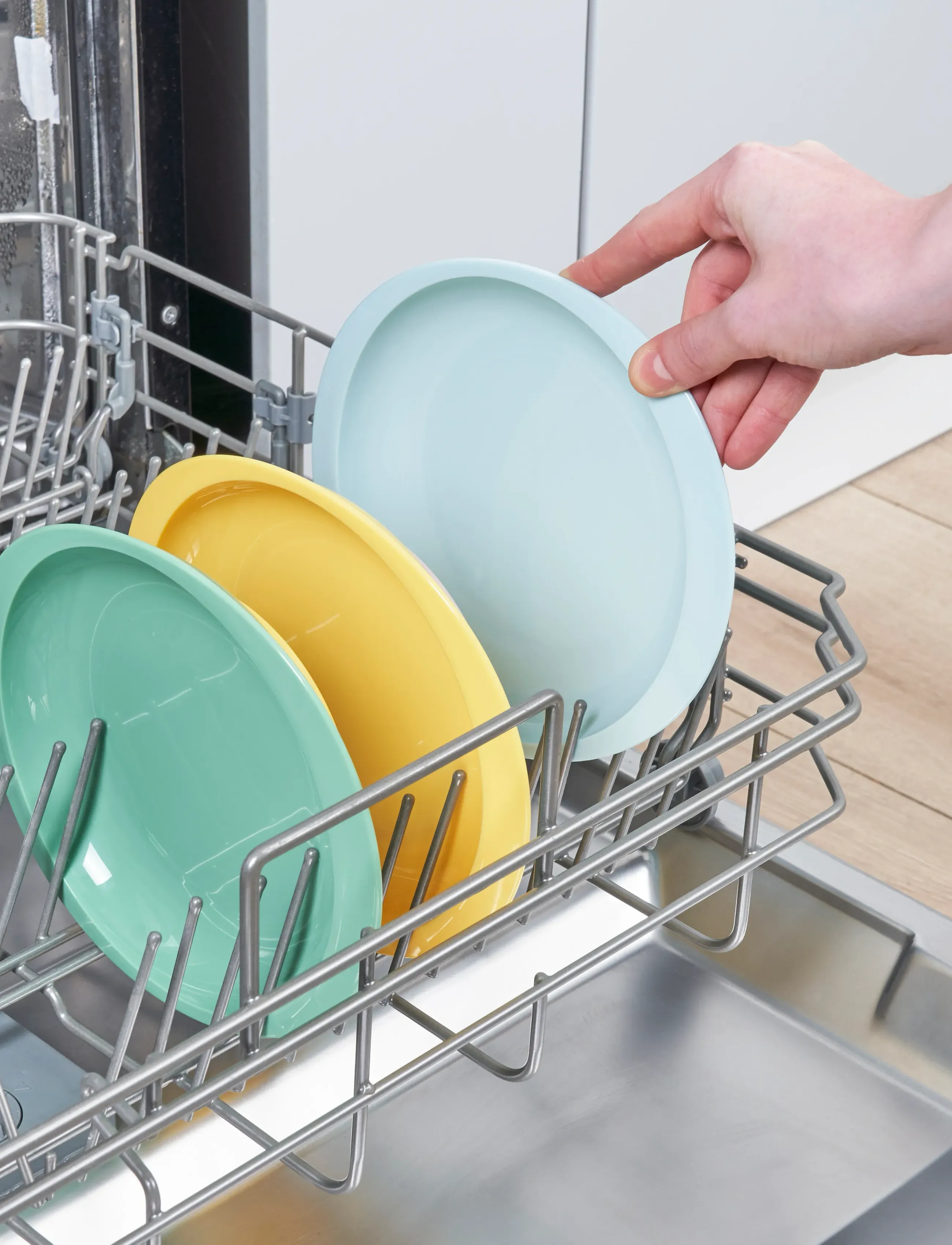 Badabulle Non-Slip Plates X3, One Size, & Bowls, Mehrfarbig/gemustert - Plates, Kinder