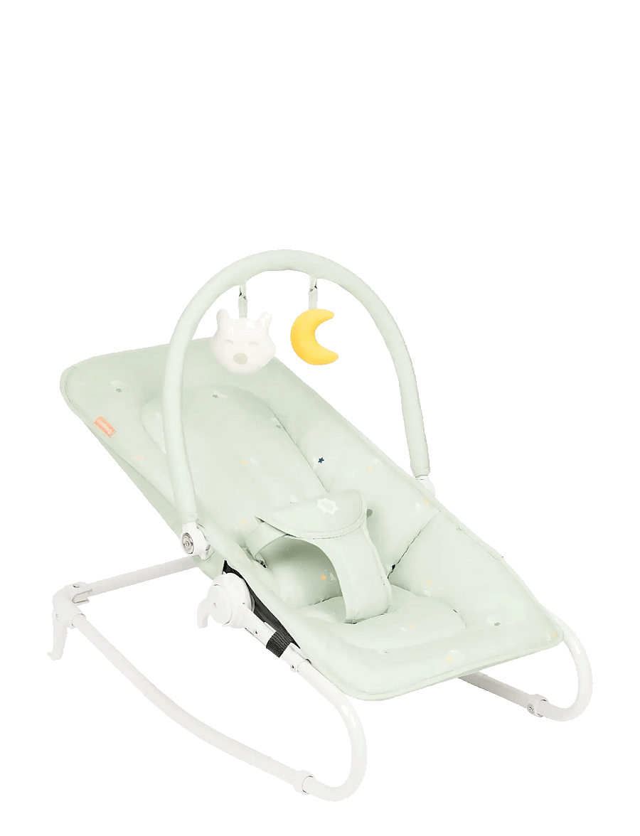 Badabulle - FOLDABLE BOUNCER LICHEN - babywippen - lichen - 1