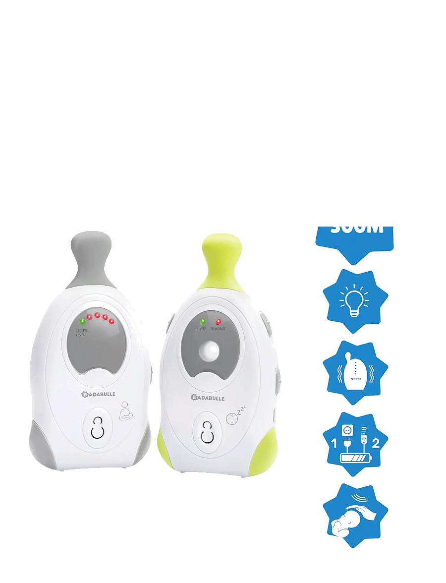 Badabulle - BABY ONLINE 300M+ - babyphone - white - 2