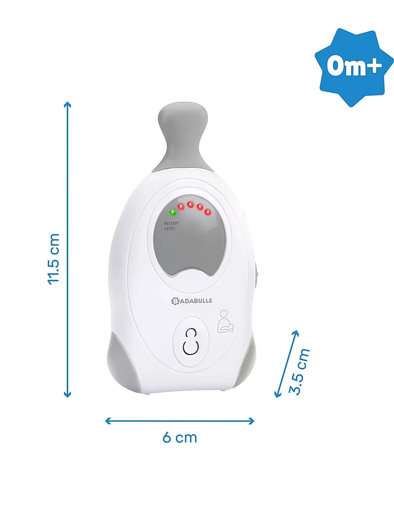 Badabulle - BABY ONLINE 300M+ - babyalarmer - white - 5