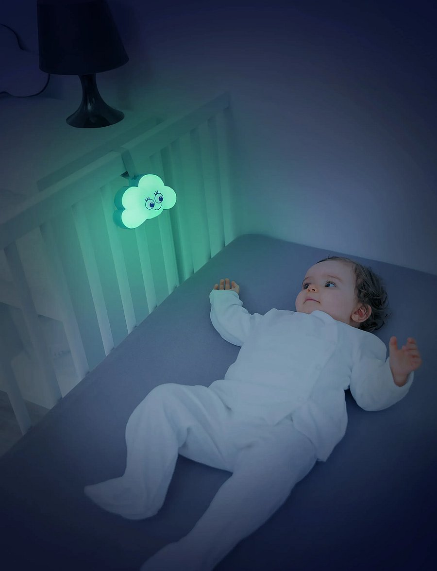 Badabulle - CLOUD NIGHTLIGHT - nachtlampen - white - 5