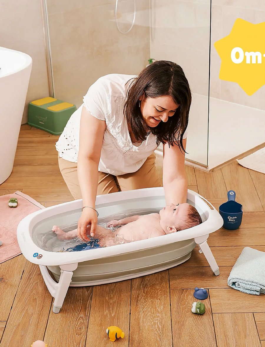 Badabulle - FOLDABLE BATHTUB - kylpyammeet & tarvikkeet - blue - 0