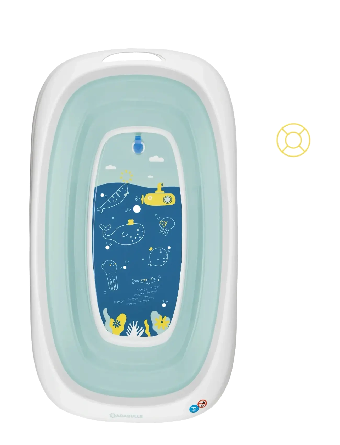 Badabulle - FOLDABLE BATHTUB - bathtubs & accessories - blue - 3