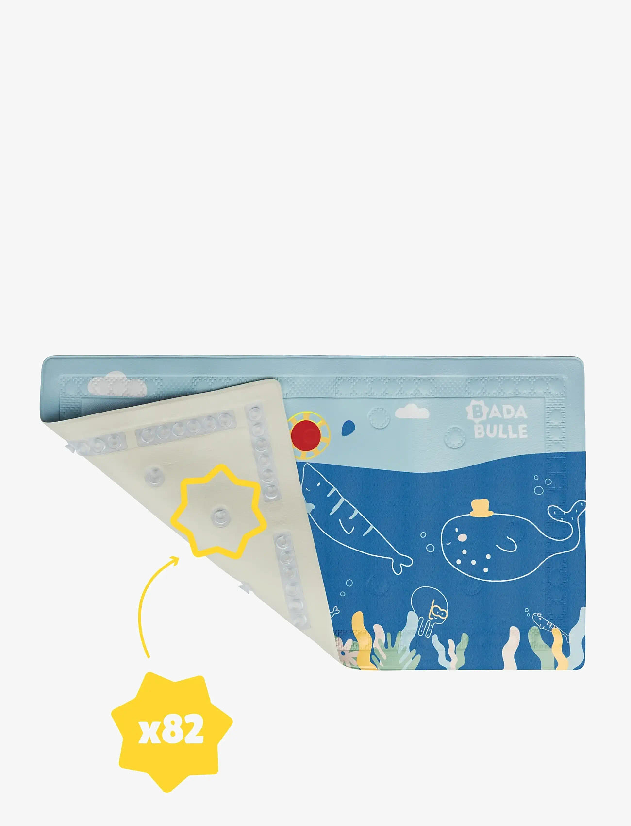 Badabulle - XXL BATH MAT - bathroom mats - blue - 2