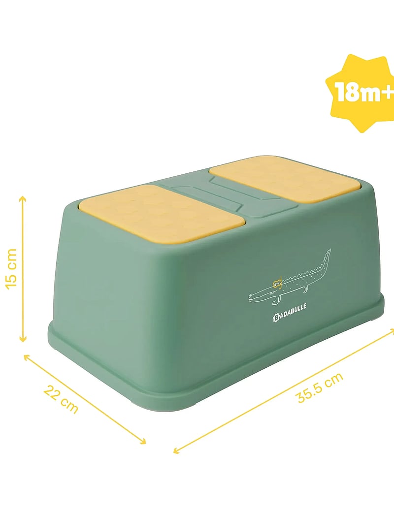 Badabulle - STEP STOOL - skammel - crocodile - 4