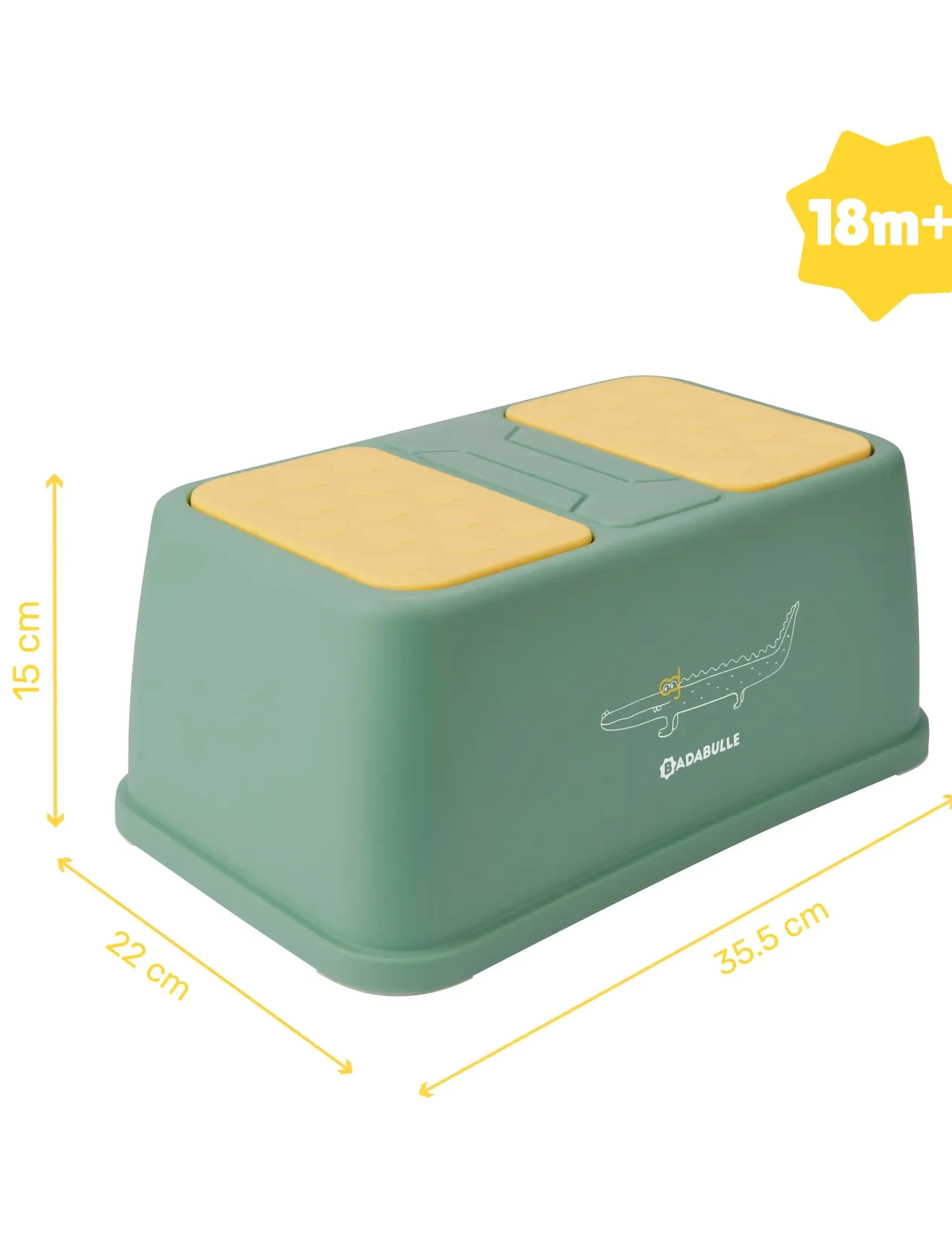 Badabulle - STEP STOOL - tritthocker - crocodile - 4