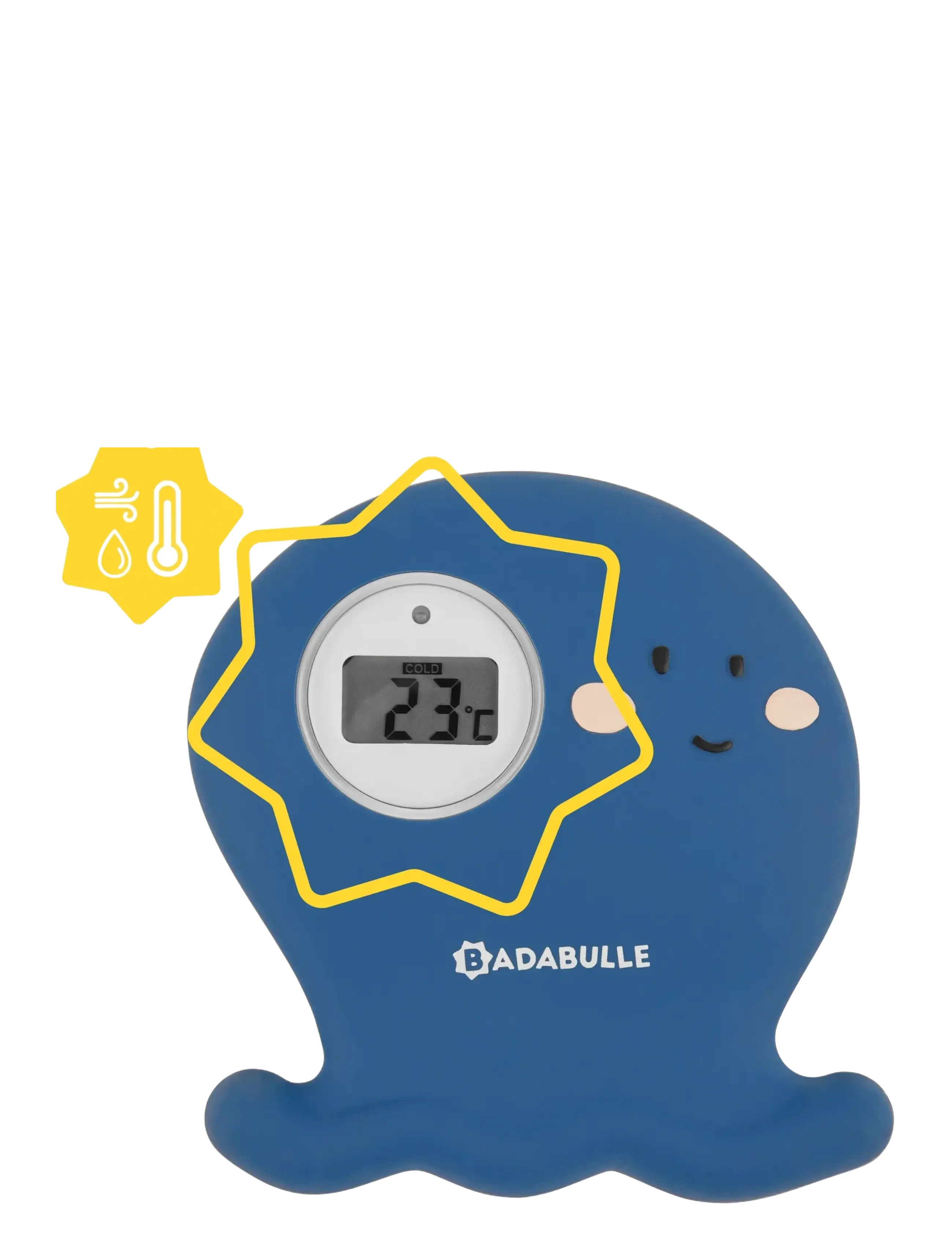 Badabulle - OCTOPUS BATH THERMOMETER - baignoires & accessoires - blue - 2