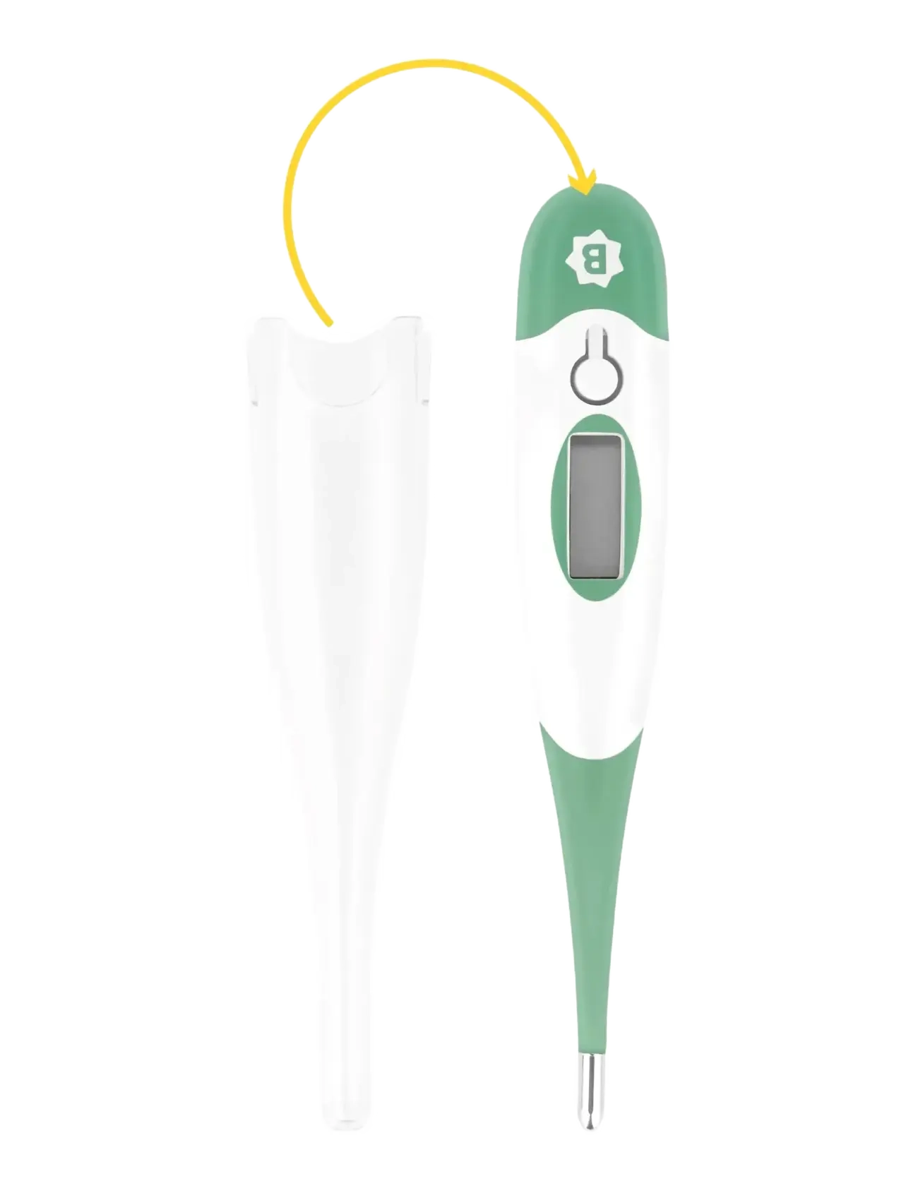 Badabulle - THERMOMETER - termometri - sage green - 3