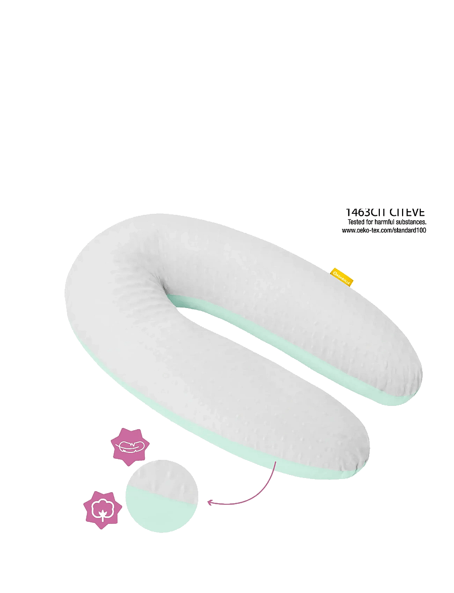 Badabulle - PREGNANCY PILLOWS FLUFFY - graviditetsprodukter - fluffy - 2