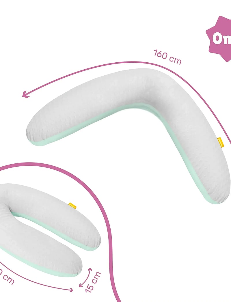 Badabulle - PREGNANCY PILLOWS FLUFFY - rasedustooted - fluffy - 5