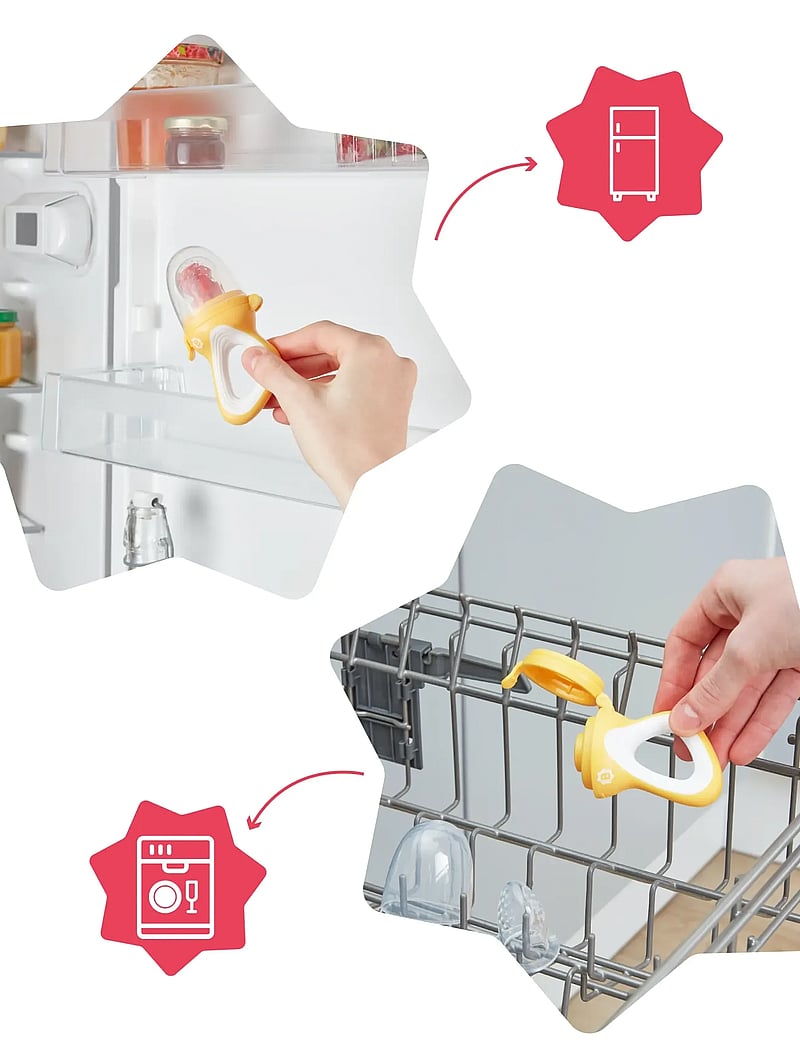 Badabulle - FEEDER - beebitoidu anumad - yellow - 5