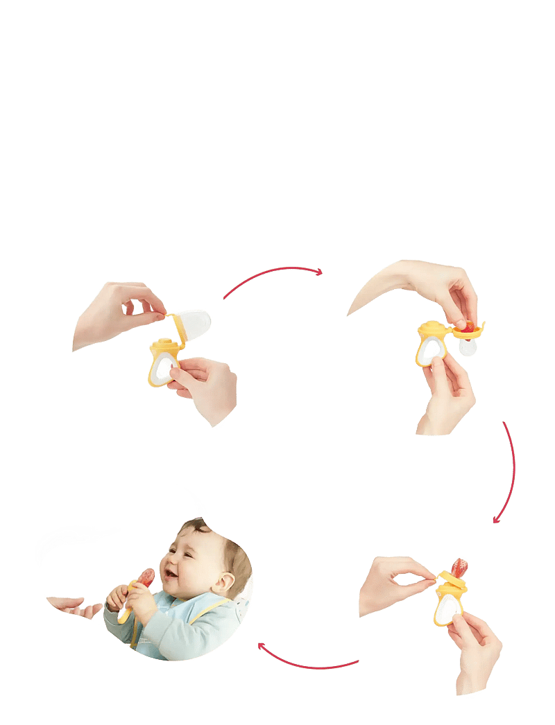 Badabulle - FEEDER - beebitoidu anumad - yellow - 3