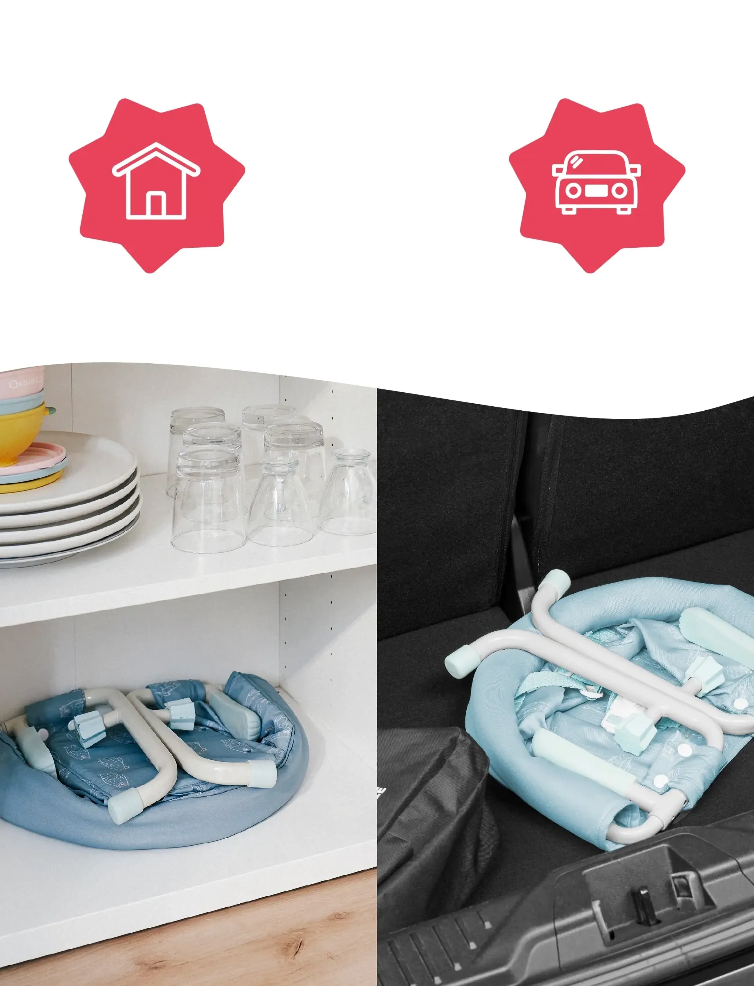 Badabulle - TABLE SEAT - baby chairs & accessories - blue - 5