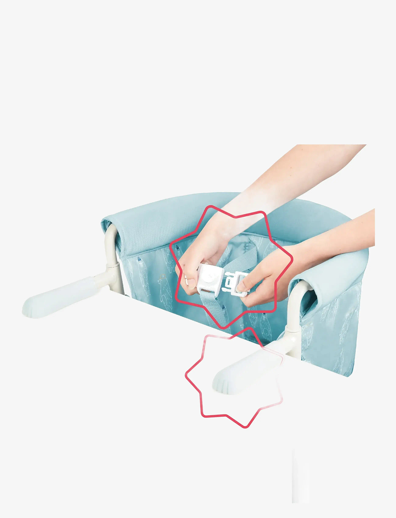 Badabulle - TABLE SEAT - baby chairs & accessories - blue - 3