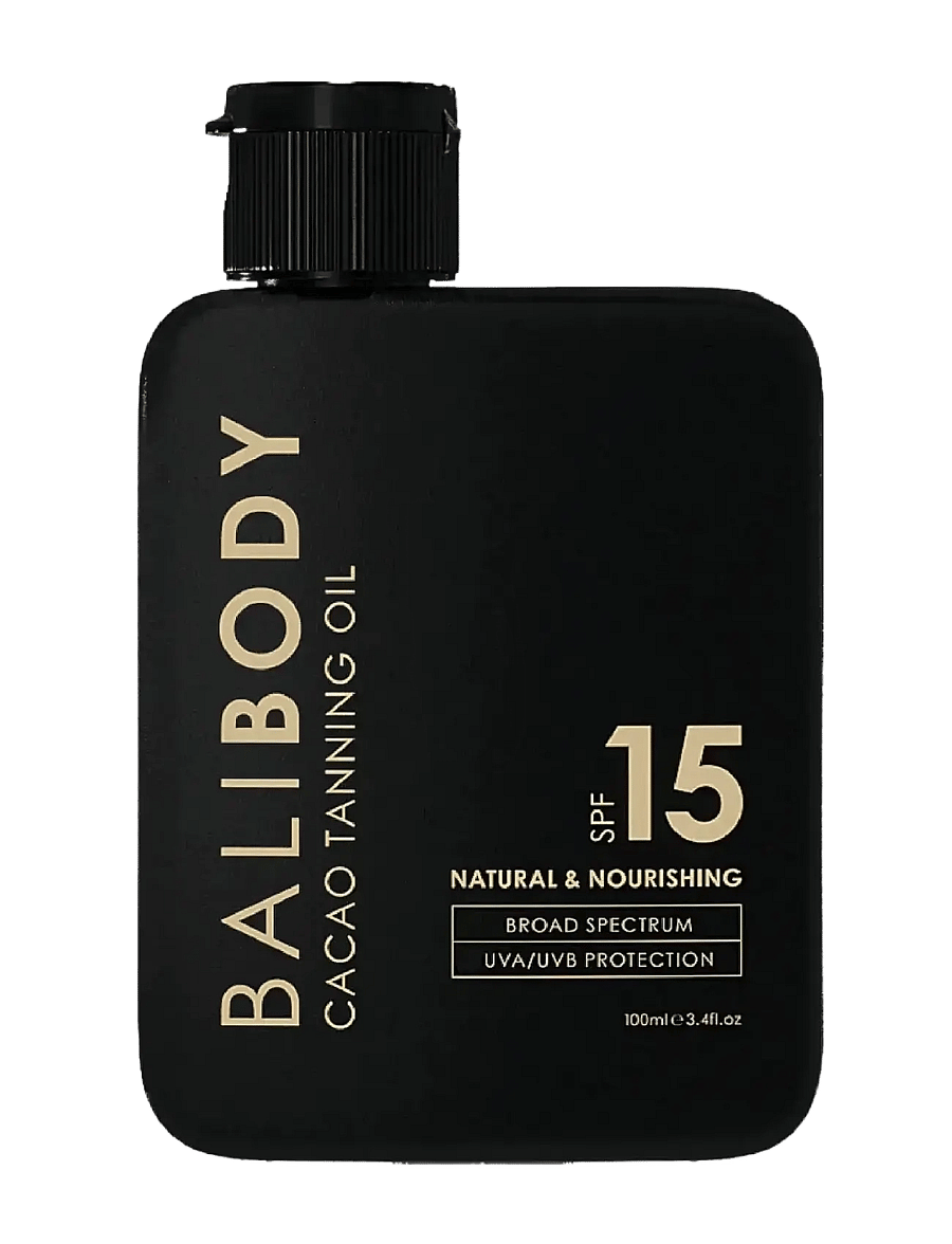 Bali Body - Cacao Tanning Oil SPF15 - kreem - clear - 1