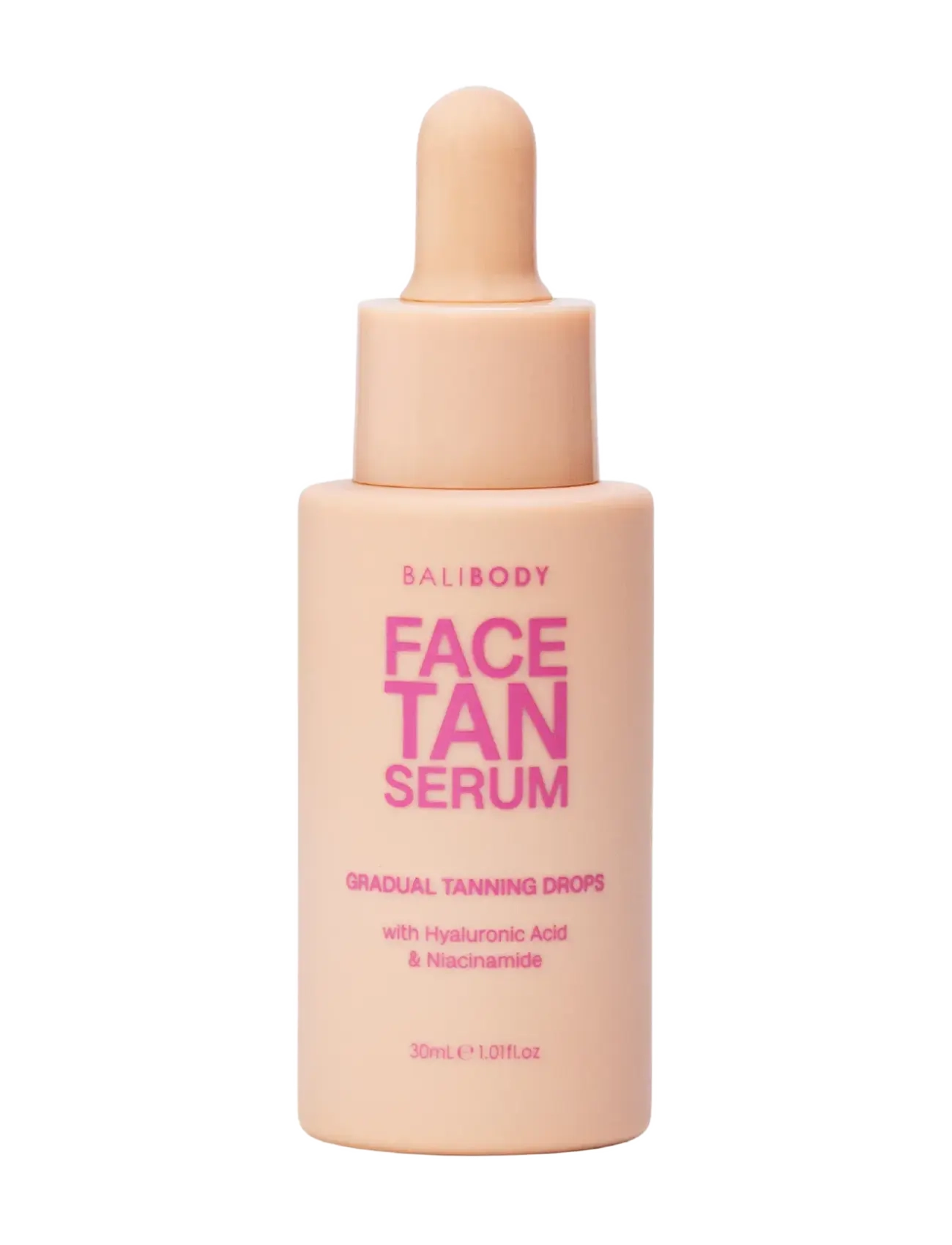 Bali Body Face Tan Serum, Dråbe, Hvid, Str: 30 ML