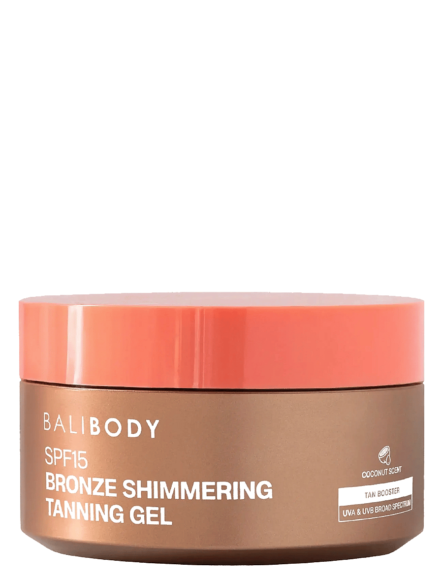 Bali Body - Shimmering Tanning Gel SPF15 - kreem - clear - 1