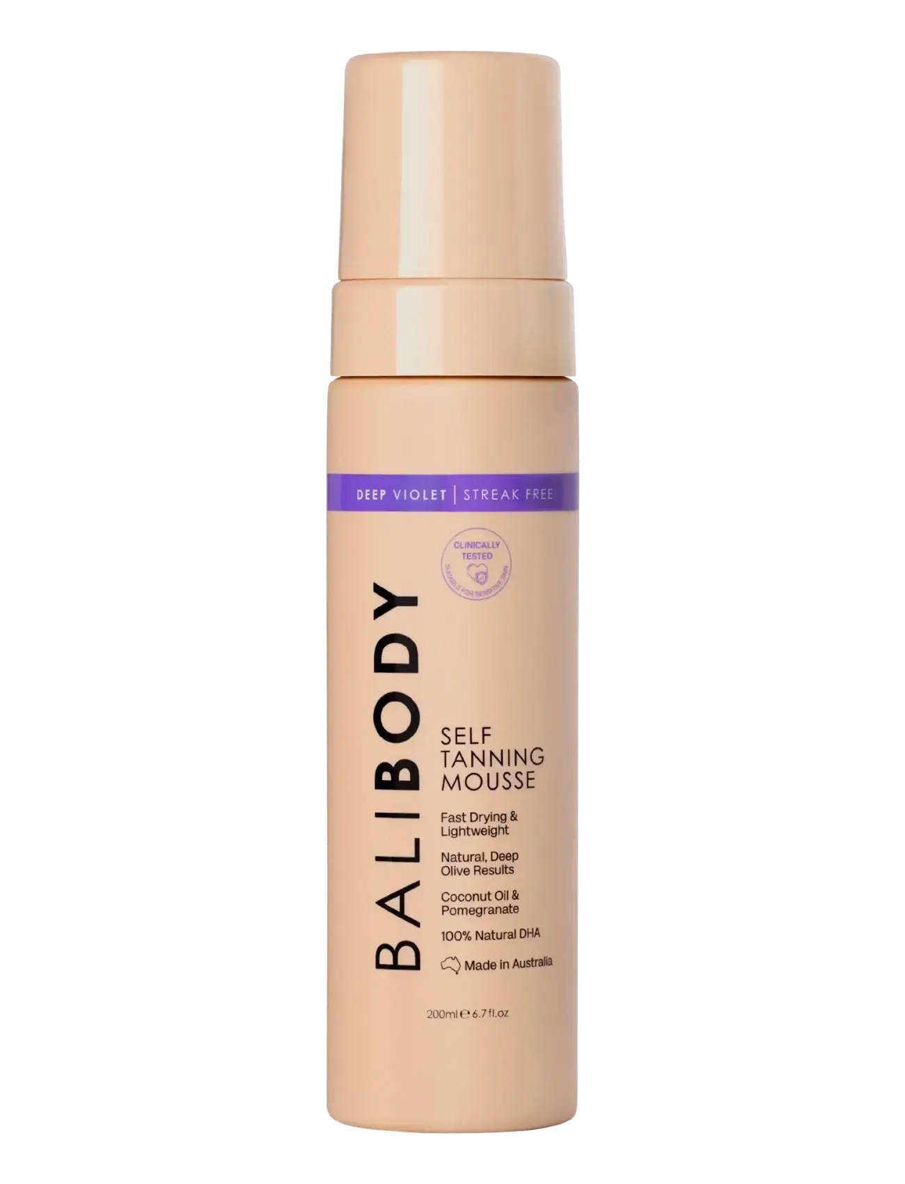 Bali Body Deep Violet Self Tanning Mousse - Selvbrunere - CLEAR / undefined